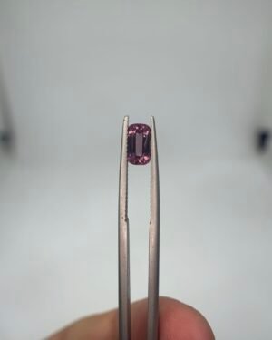 purplish pink spinel