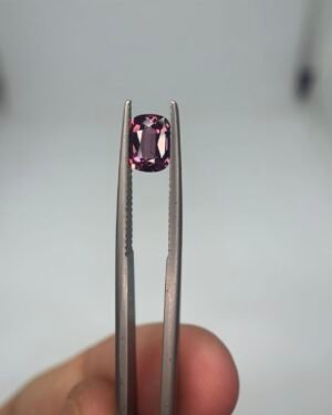 purplish pink spinel