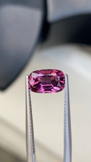 purple pinkish spinel