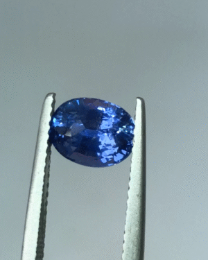 2.12ct Cornflower sapphire 