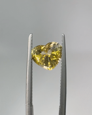 2.6ct Yellow sapphire 