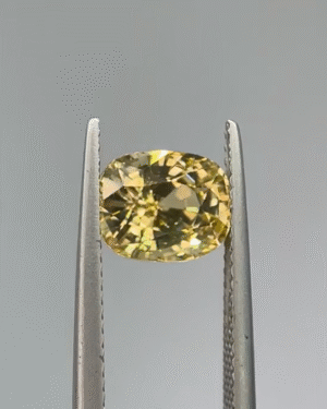 3ct Yellow sapphire  